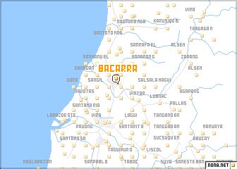 Bacarra Map .